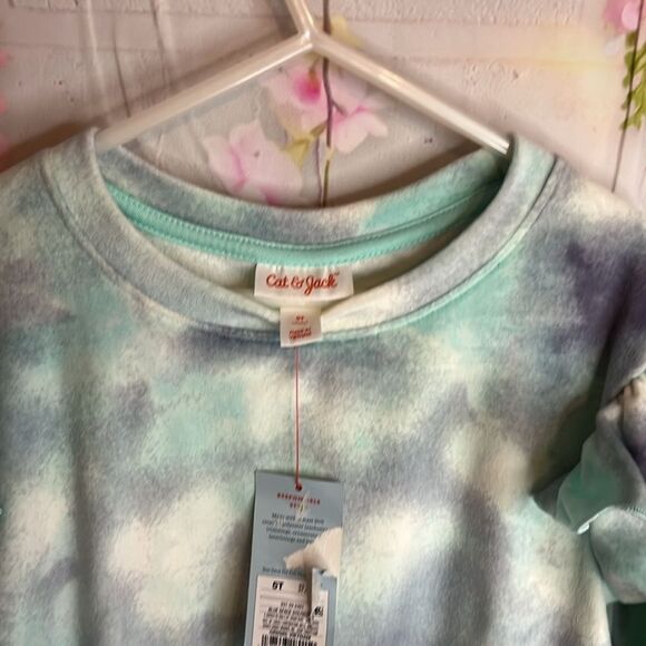 Cat & Jack girls 5t Super Soft long ruffle sleeve TopNWT - Picture 5 of 10